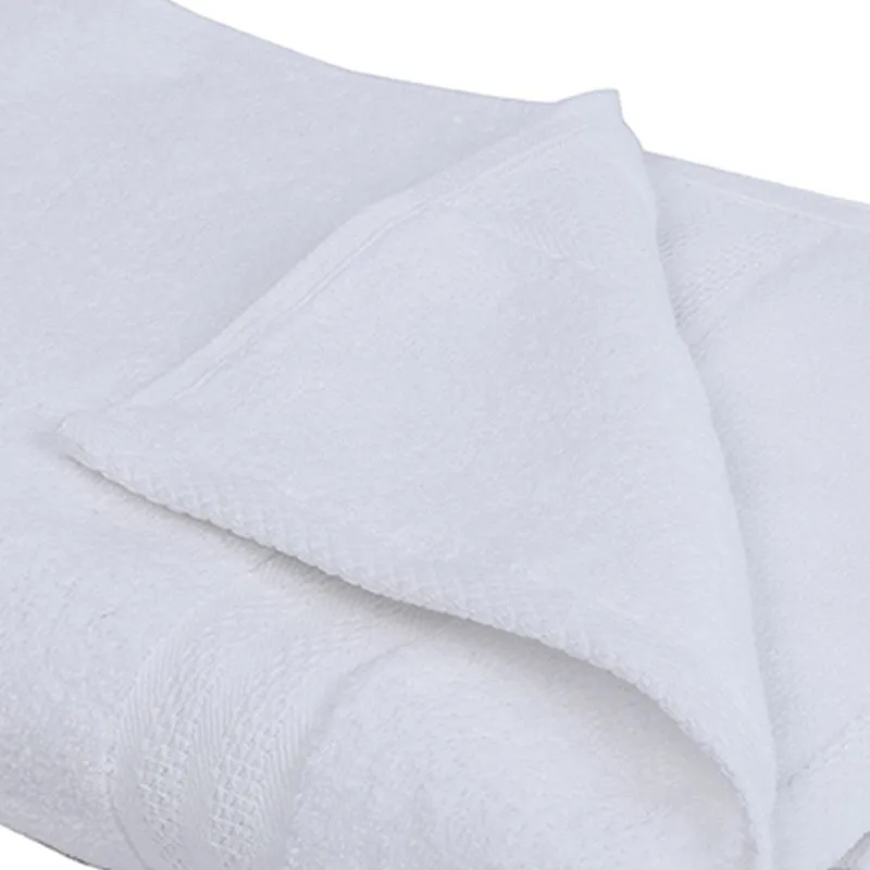 Miorah Face Towel (White & Blue) - Set Of Eight media 7