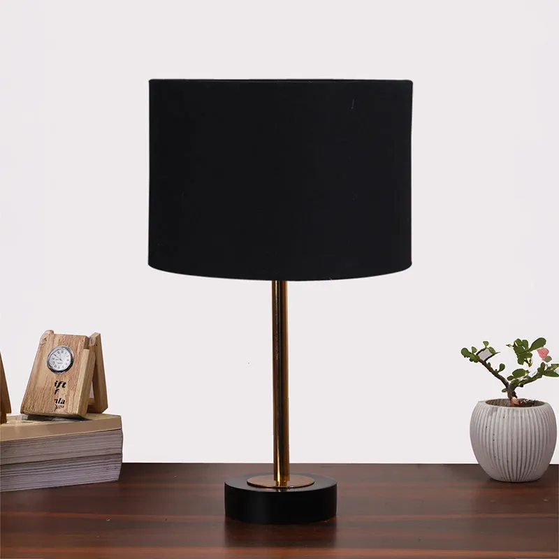 Cotin I Rodin Wooden Table Lamp - Black,Gold media 3