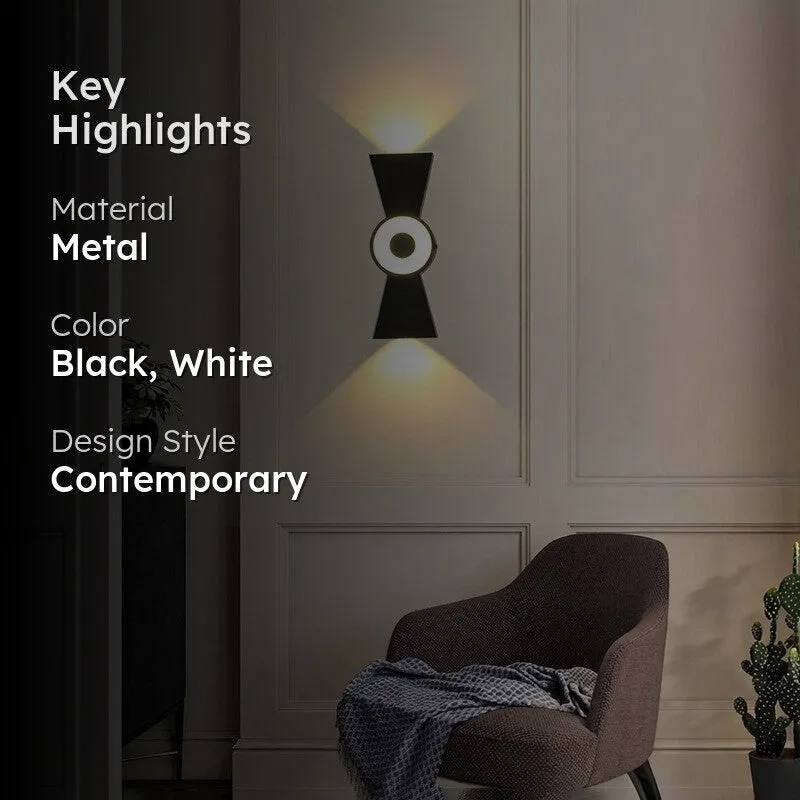 Hourglass Metal Wall Lamp media 2