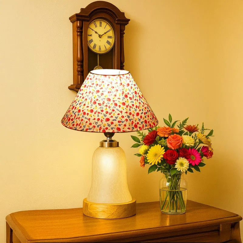 Zoravelle Fleura Arbor Wooden Table Lamp - Multicolor media 1
