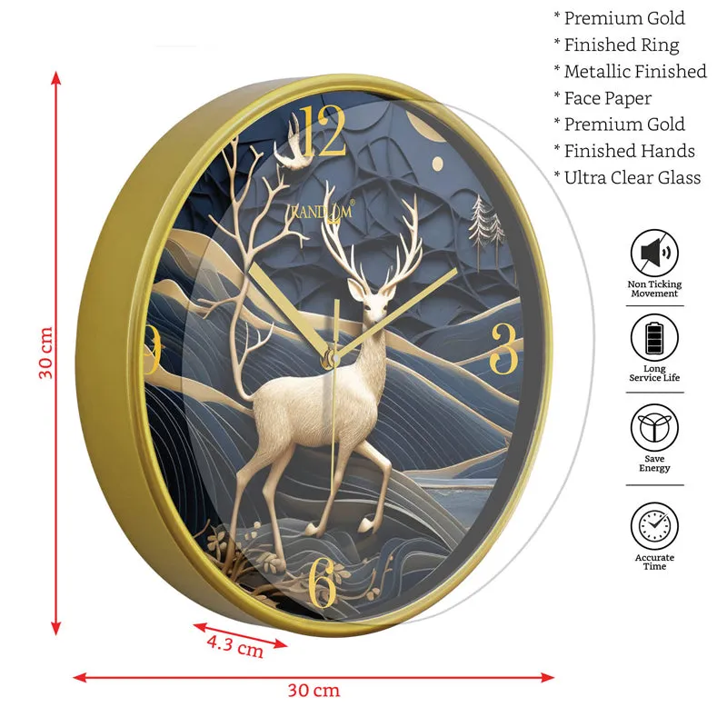Imani Sweep Silent Wall Clock media 5