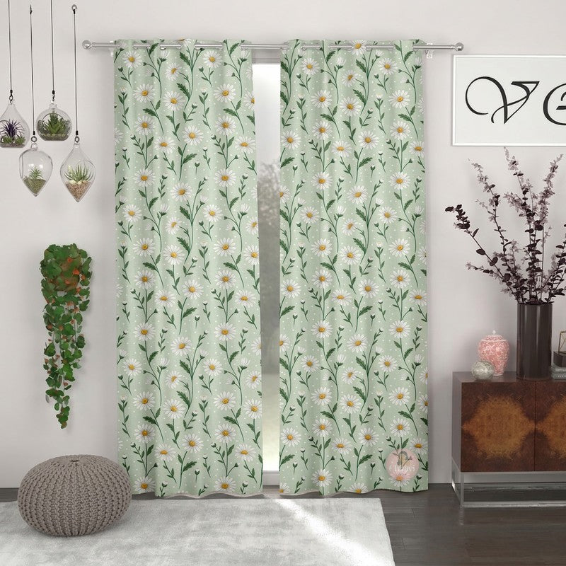 Bloom Whispering Panel Curtains - Set of Two
