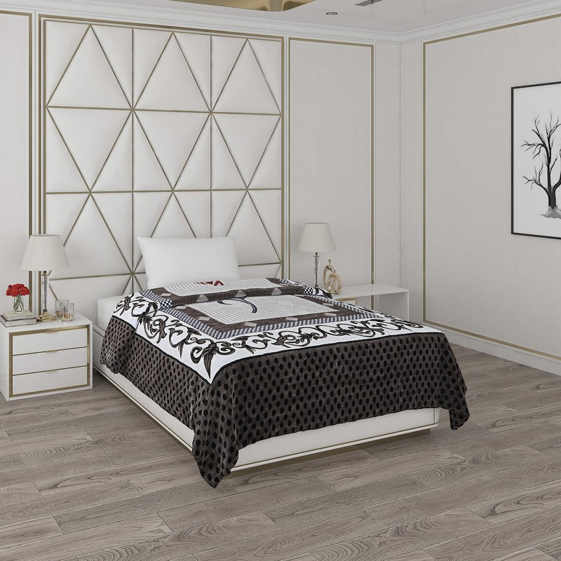 Monte Carlo Midnight Elegance Blanket - 600 GSM - Single