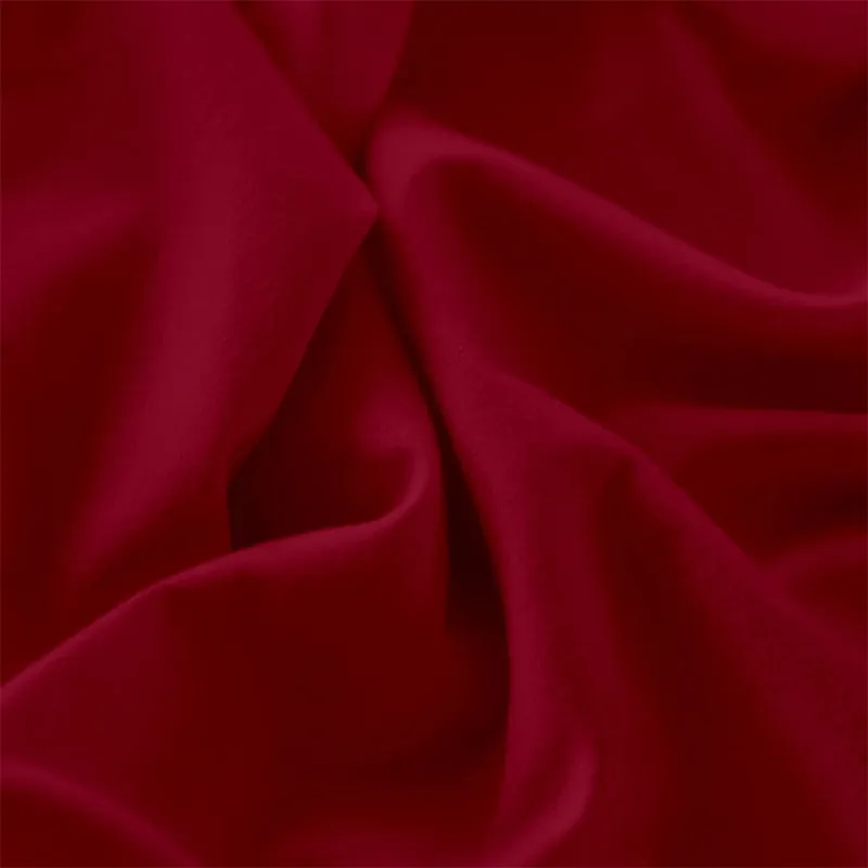 Evelyn 100% Cotton Satin Weave Bedding Set - Maroon - 400 TC media 4