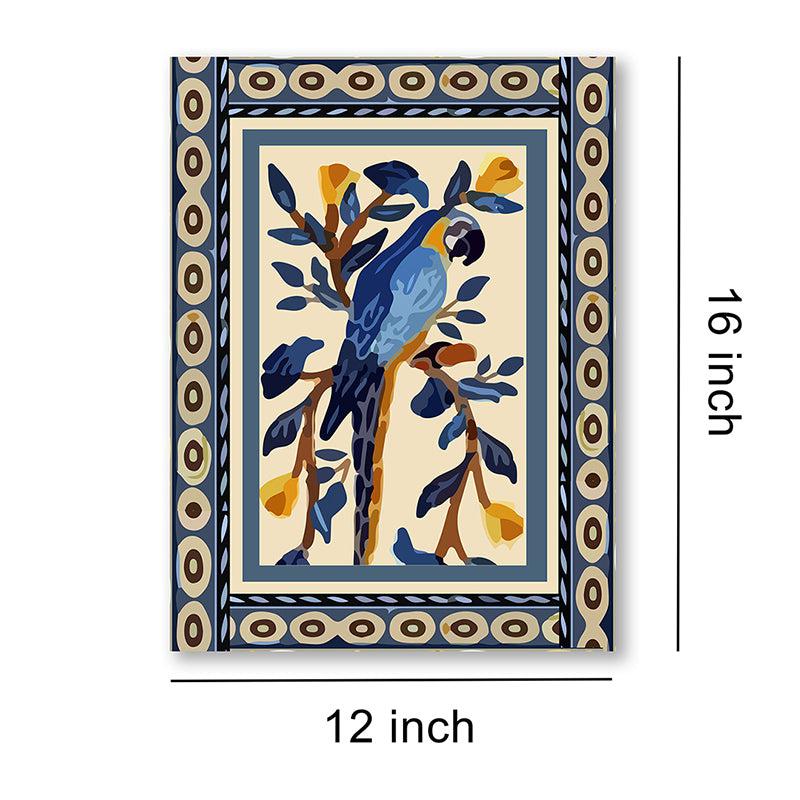 Neela Thotha Canvas Traditional Wall Art media 8