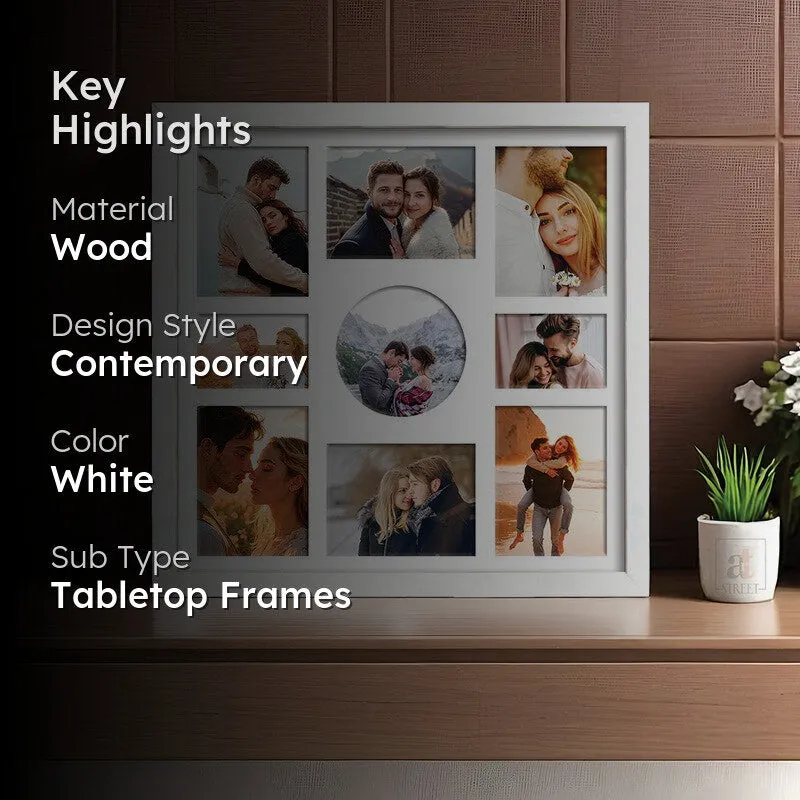 Keepsakes Collage Photo Frame - White media 2