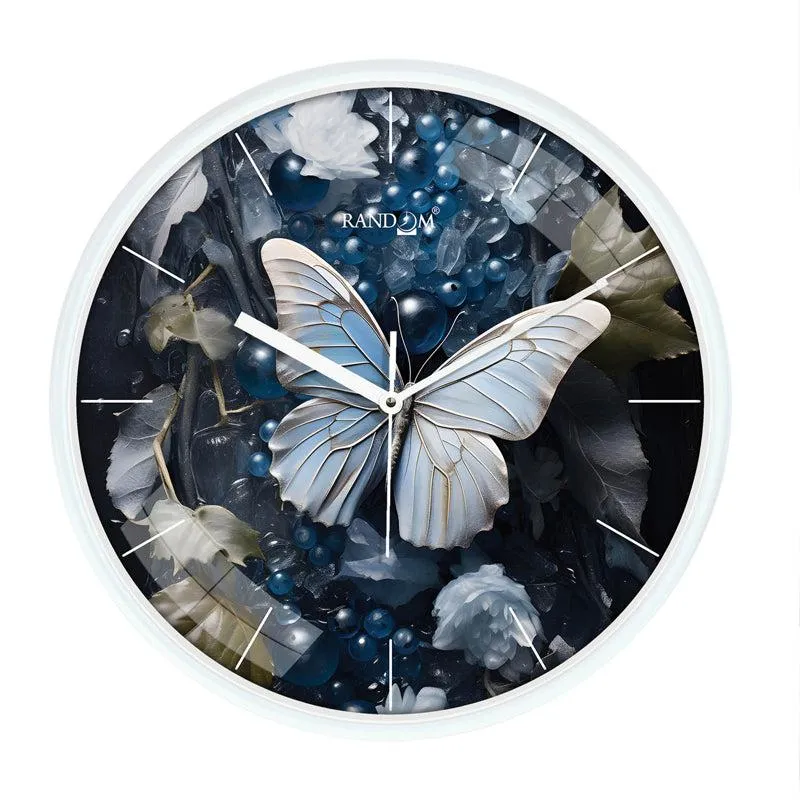 Idris Floral Wall Clock media 3
