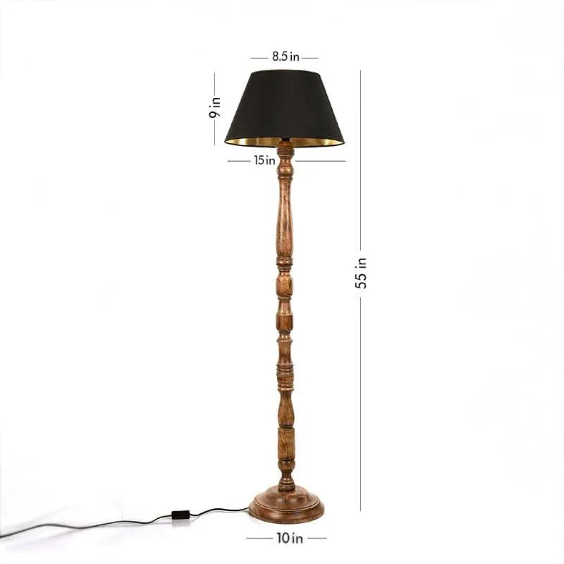 Black Taper Norfolk Floor Lamp media 4