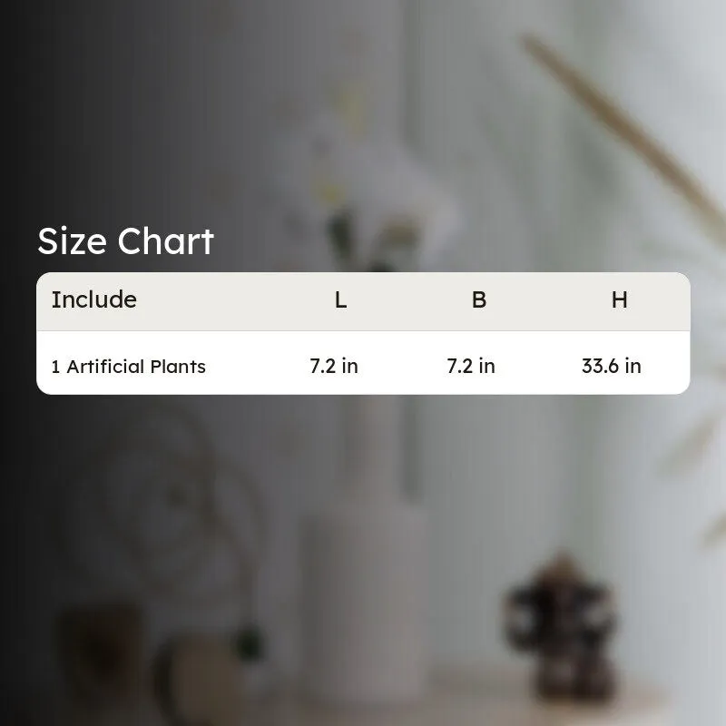 Graceful Artificial Lily Flower Stick - White media 6