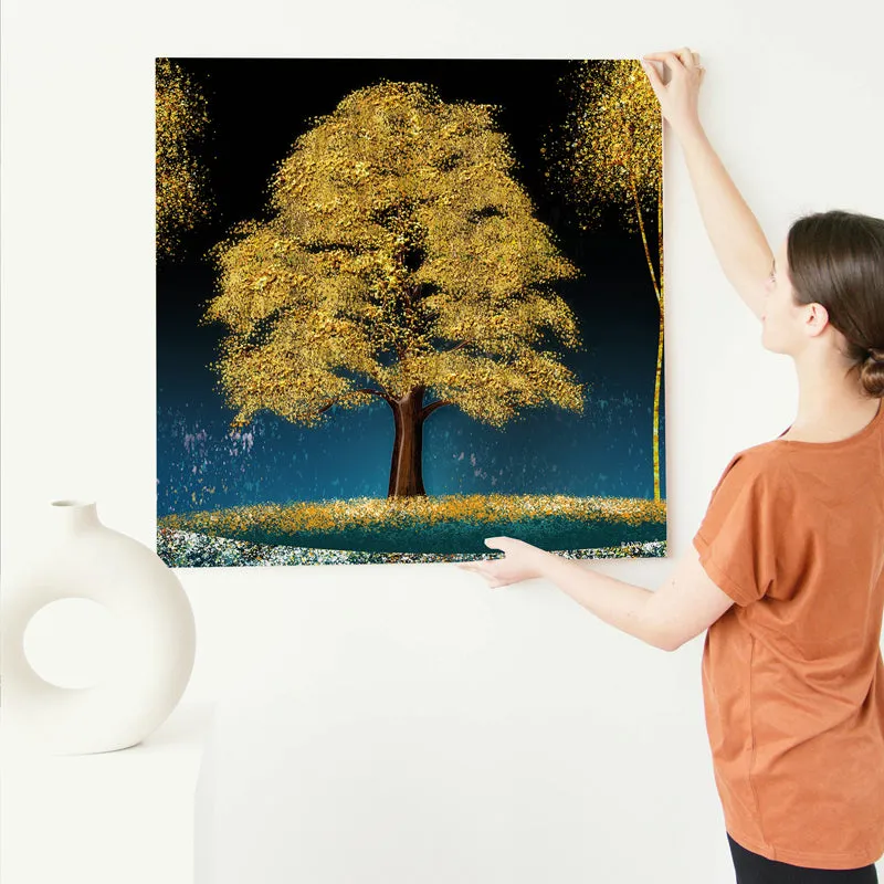 Tree Of Solitude Wall Painting media 7