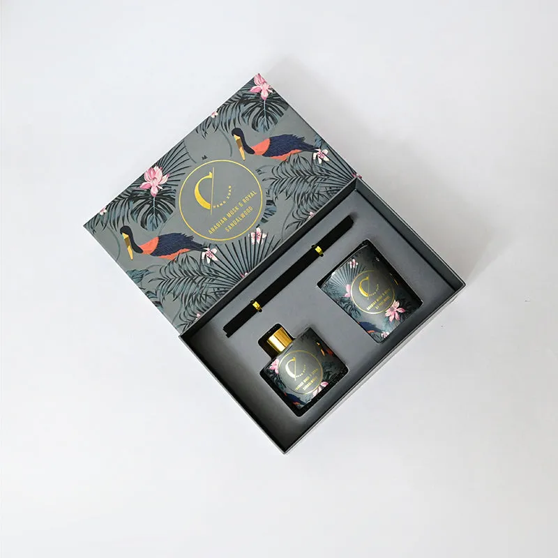 Nevoa Reed Diffuser (Grey) - Two Piece Set media 4