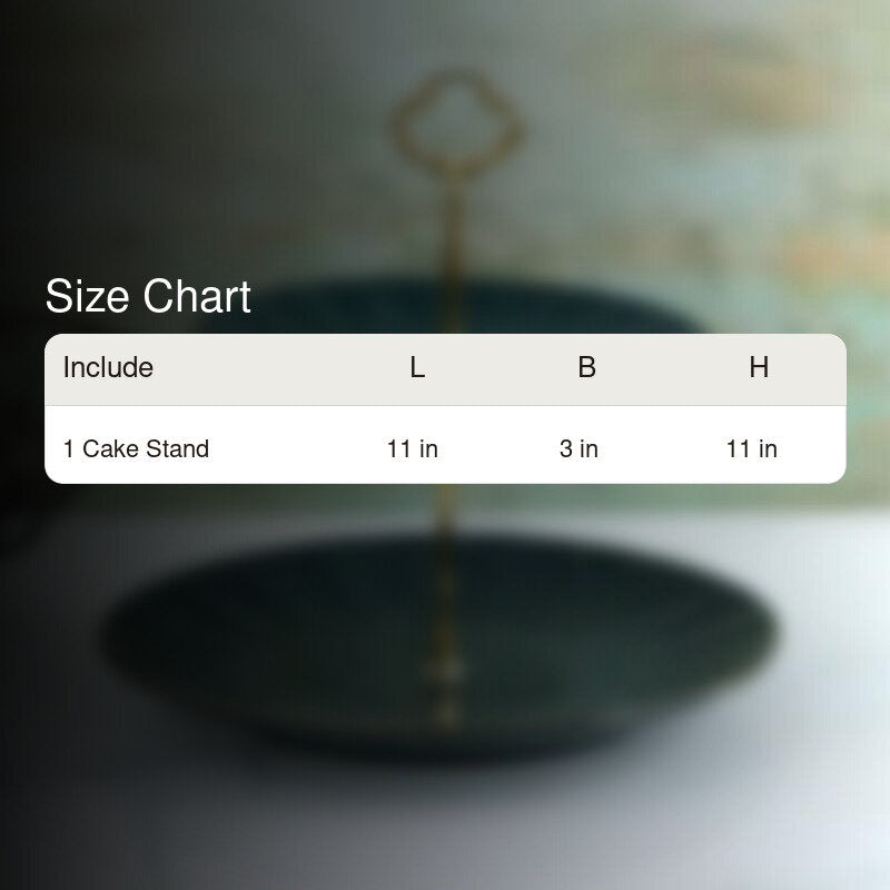 Pisto Cake Stand - Green media 5