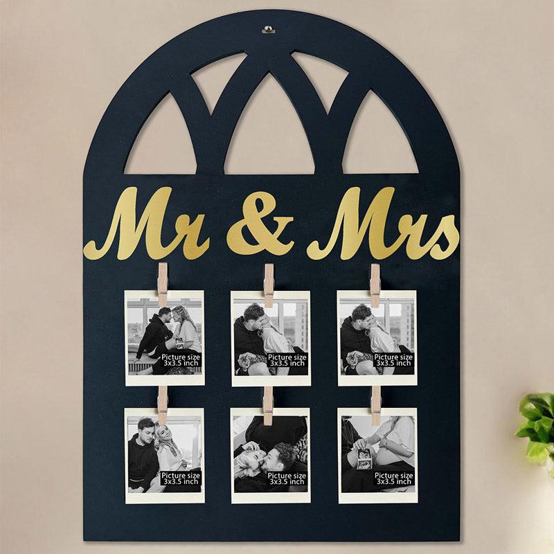 Mr & Mrs Cliq Photo Frame