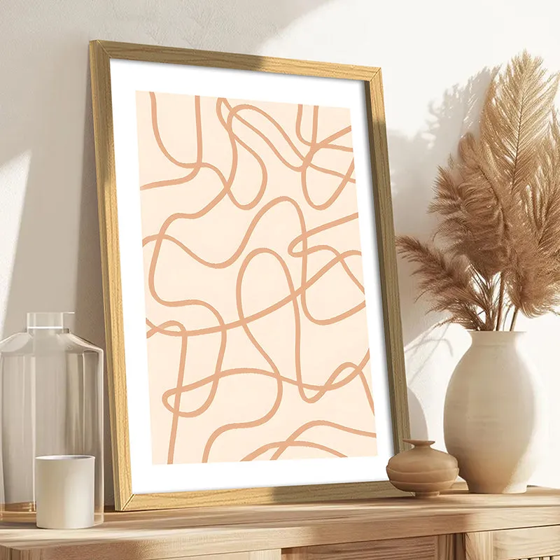 Earthly Squiggles Wall Art media 1
