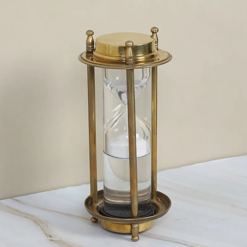 Sands Of Time Steel Showpiece - Gold media 5