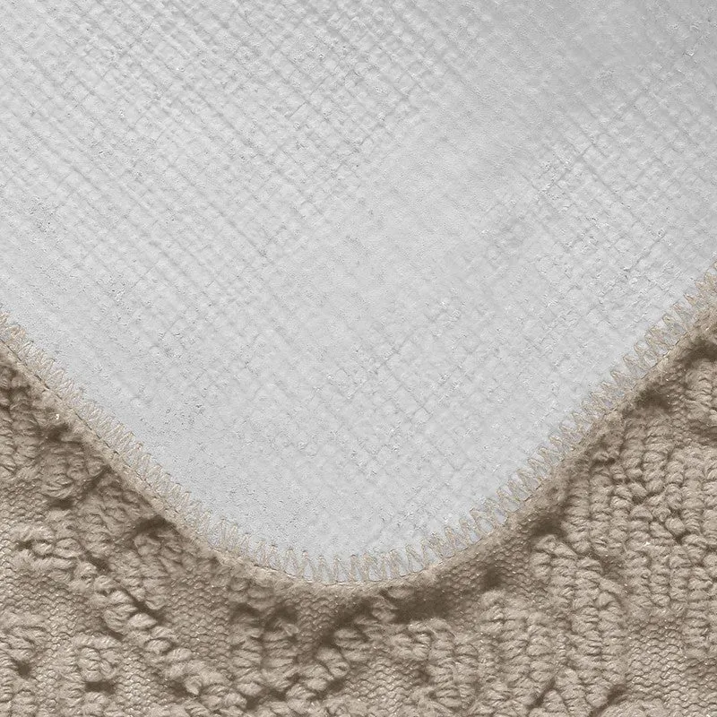 GentleStep Cotton Bath Mats (Beige) - Set of Two media 7