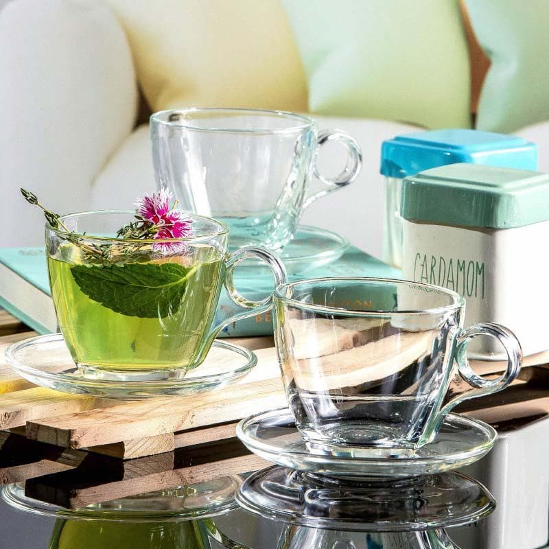 Enerva Tea Set - Twelve Piece Set - 200 ML Each