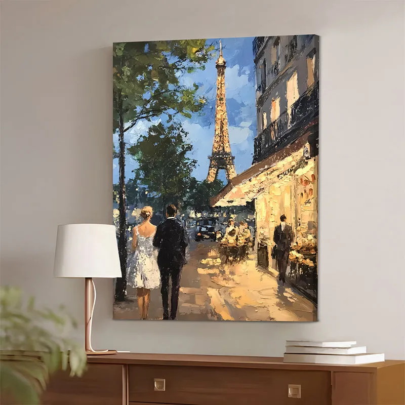 Painted Paris Wall Art media 4