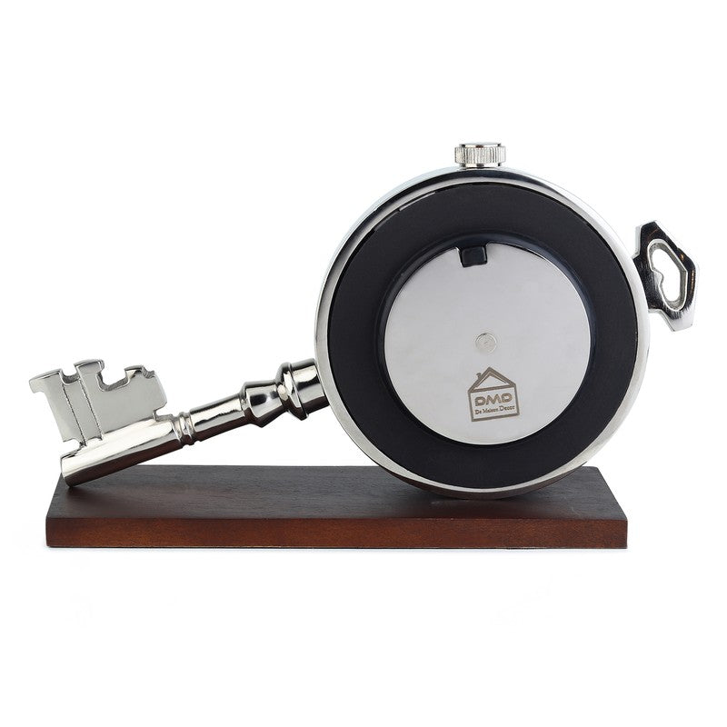 AuraClock Table Clock - Silver media 6