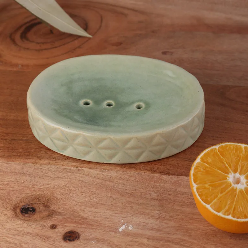 Lillian Ceramic Soap Dish media 1