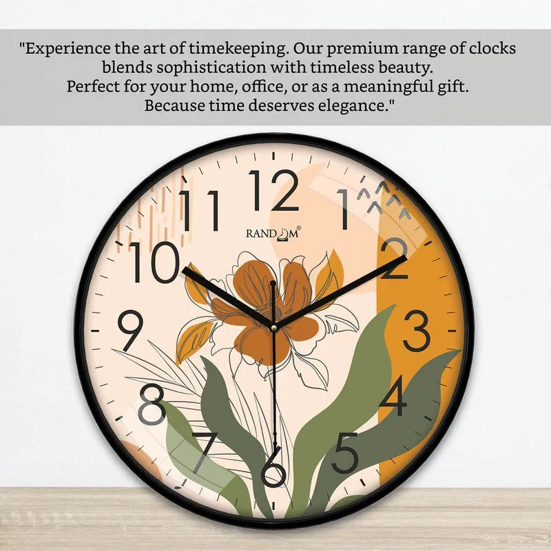Sunleaf Round Analog Wall Clock - Multicolor media 6