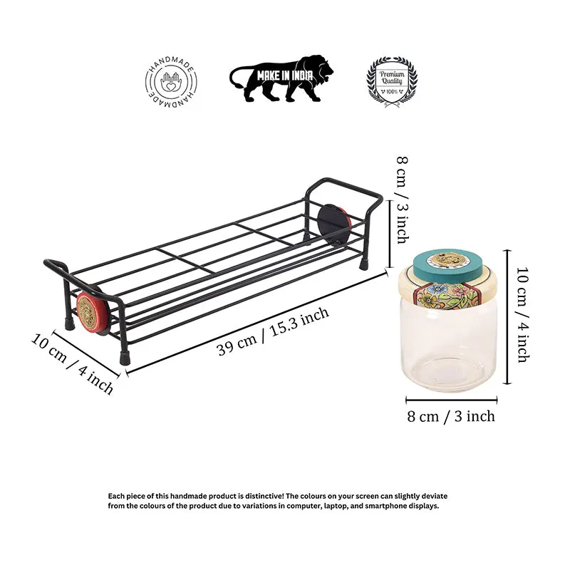 Ishani Jar Set With Tray - Four Piece Set media 6