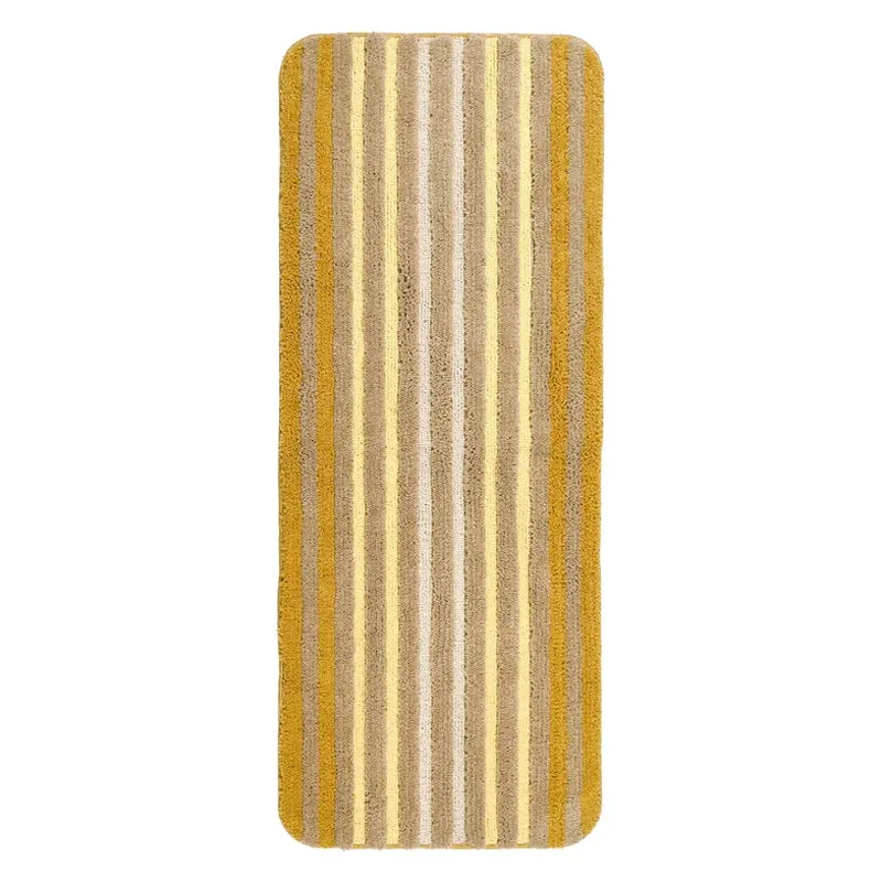 Saral Home Striped Anti-Skid Bathmat - Set of Two media 6