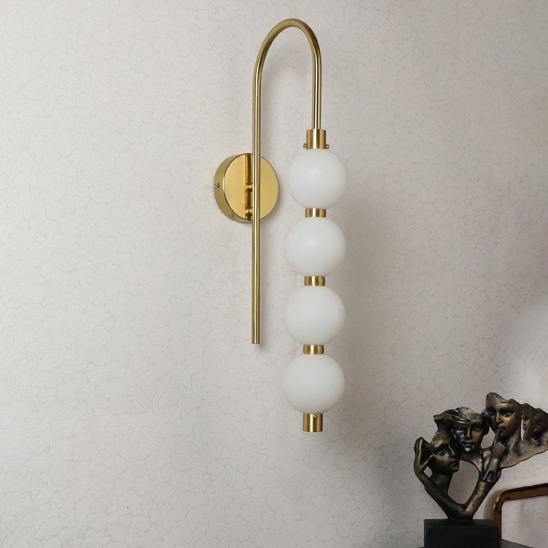 Zoryra Iron & Acrylic Wall Lamp media 3