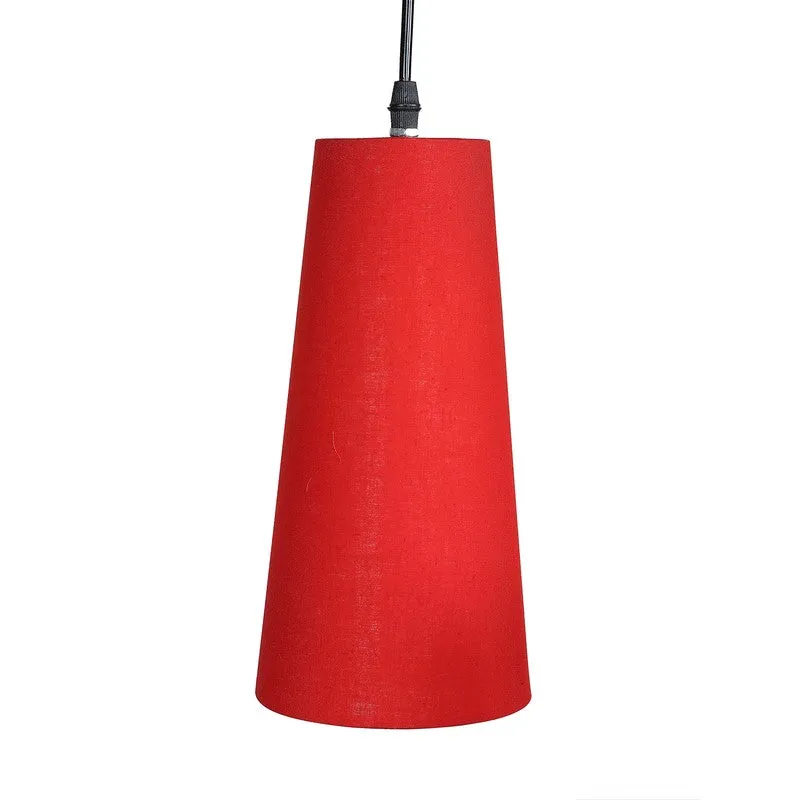 Nordic Neutral Triple Metal Ceiling Lamp - Red media 7