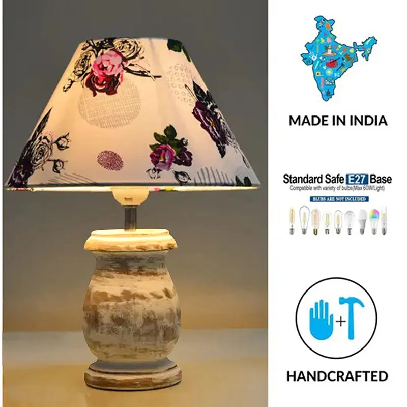 Aliora Rosa Wooden Table Lamp - Multicolor media 5