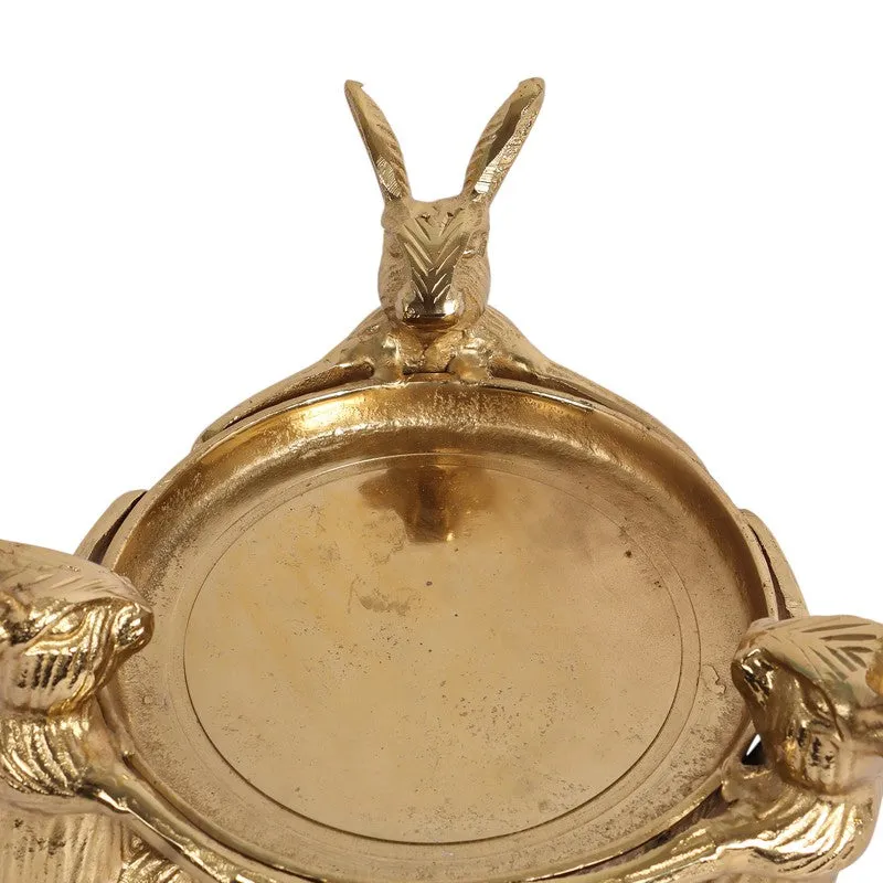 Royal Rabbit Accent Tray - Gold media 7