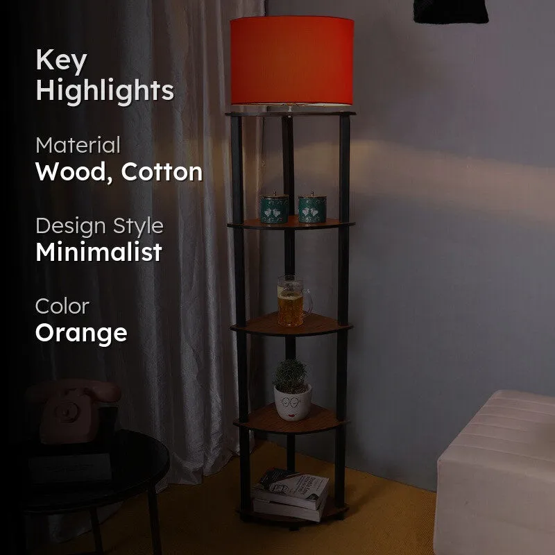 Cylindra Prime Floor Lamp (Orange) media 2