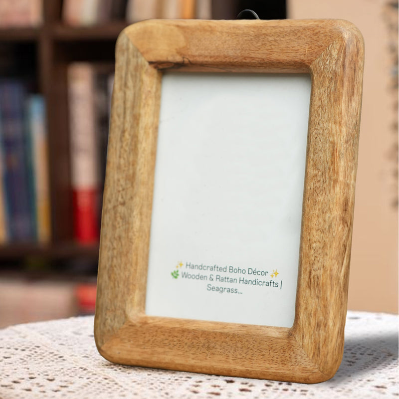 FrameShift Boho Wooden Photo Frame media 3