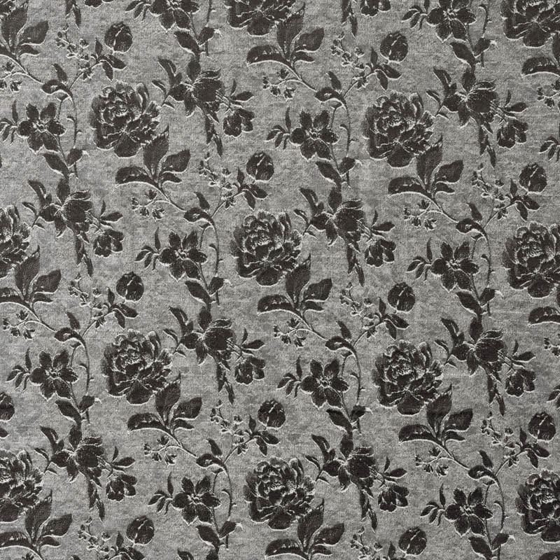 Gulaab Jacquard Single Curtain (Brown) media 4