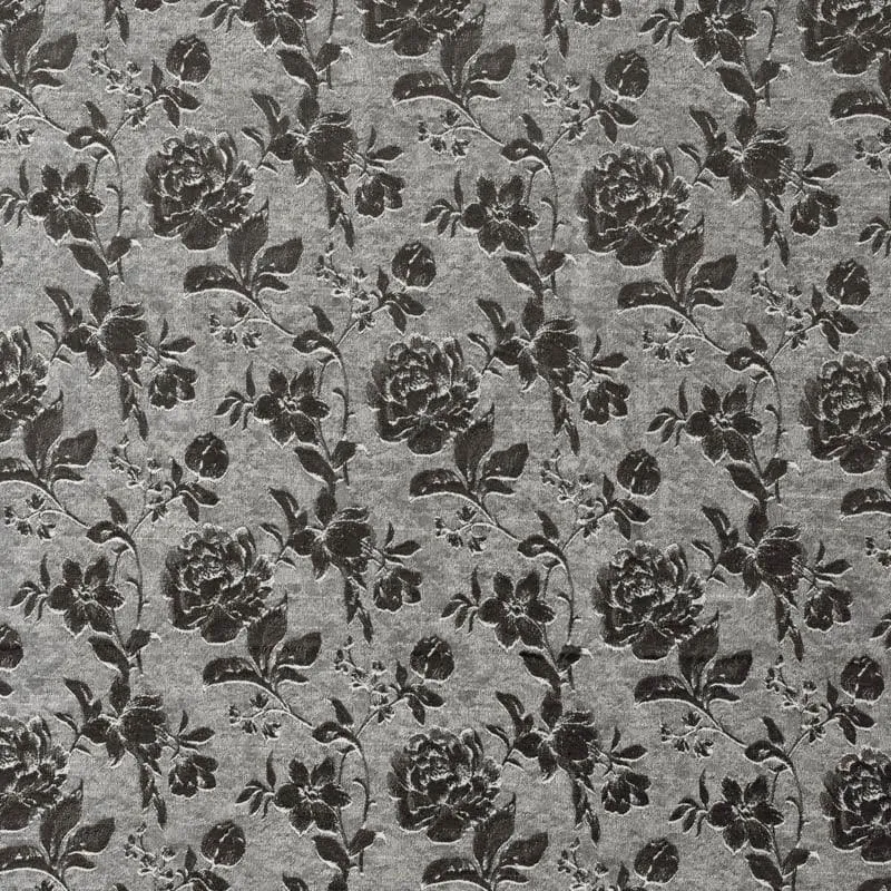 Gulaab Jacquard Single Curtain (Brown) media 4