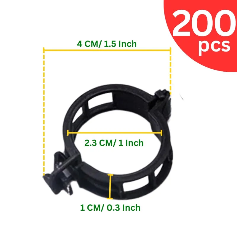 Plant Pro Garden Clip (Black) - Set Of Two Hundred media 13
