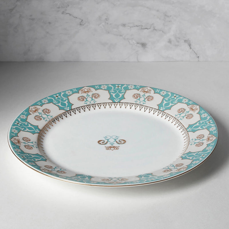 India Circus Rococo Bone China Dinner Plate media 3