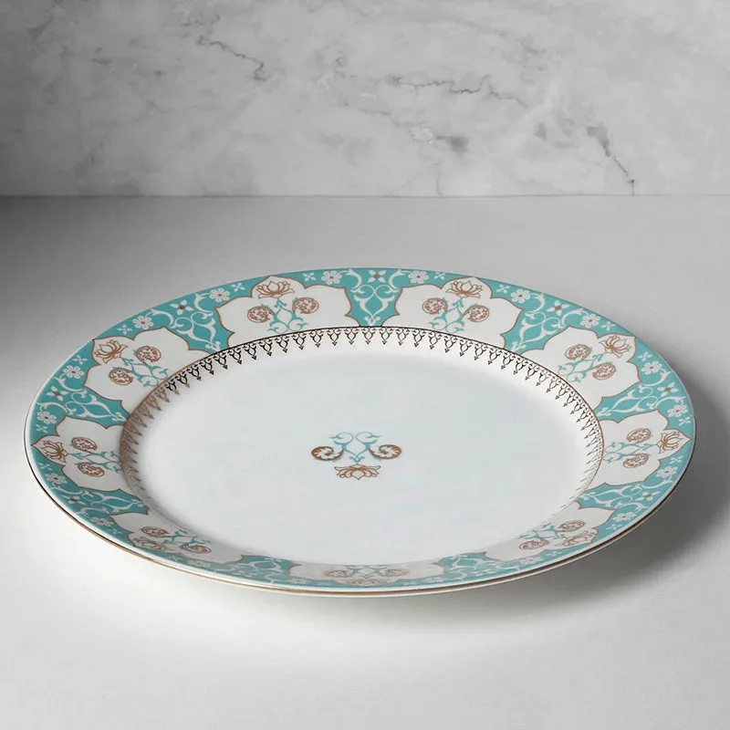 India Circus Rococo Bone China Dinner Plate media 3
