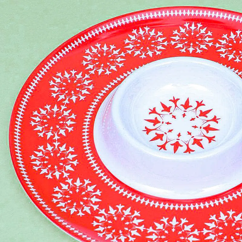 Nixa Melamine Platter - Red media 3