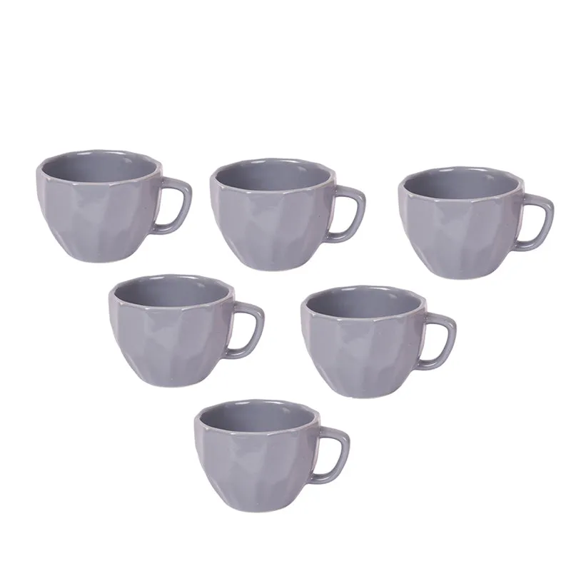 Frisa Ceramic Tea Cup (150mL Each) -  Set of Six media 4