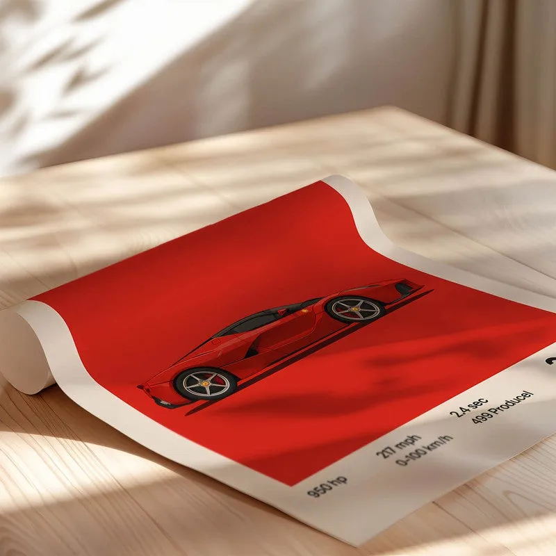 LaFerrari Legacy Wall Poster media 5