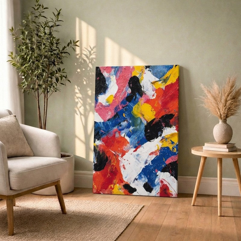 Kaleido Drift Canvas Wall Art