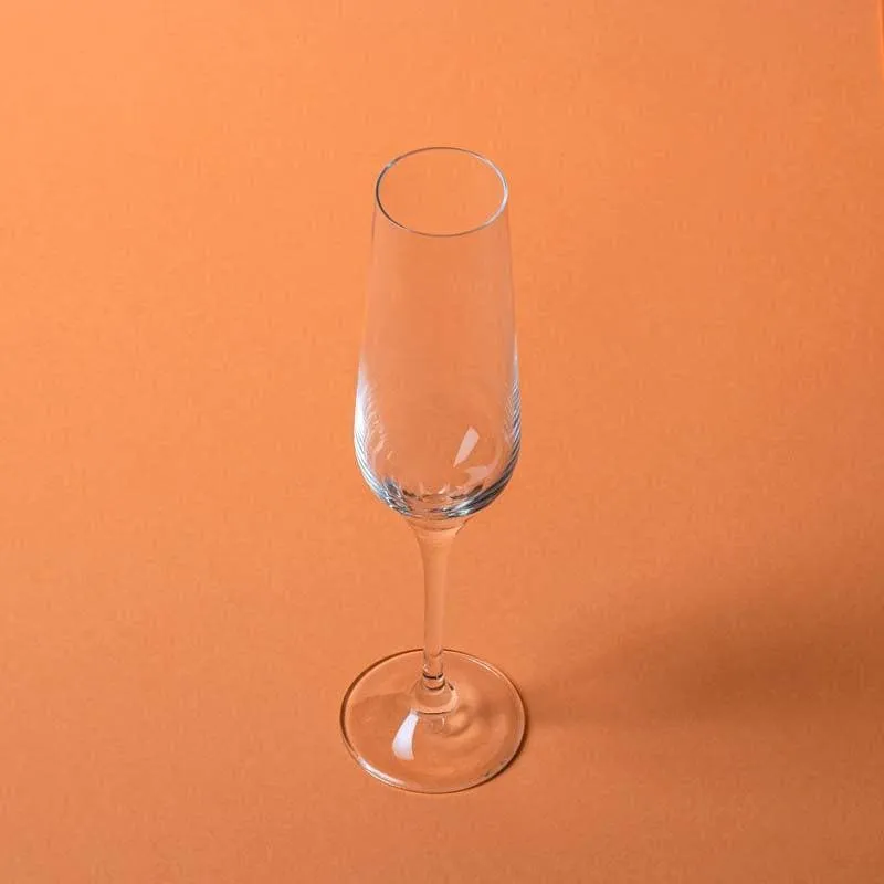 Como Bohemia Crystal Flute Glasses (195 ml) - Set Of Six media 6