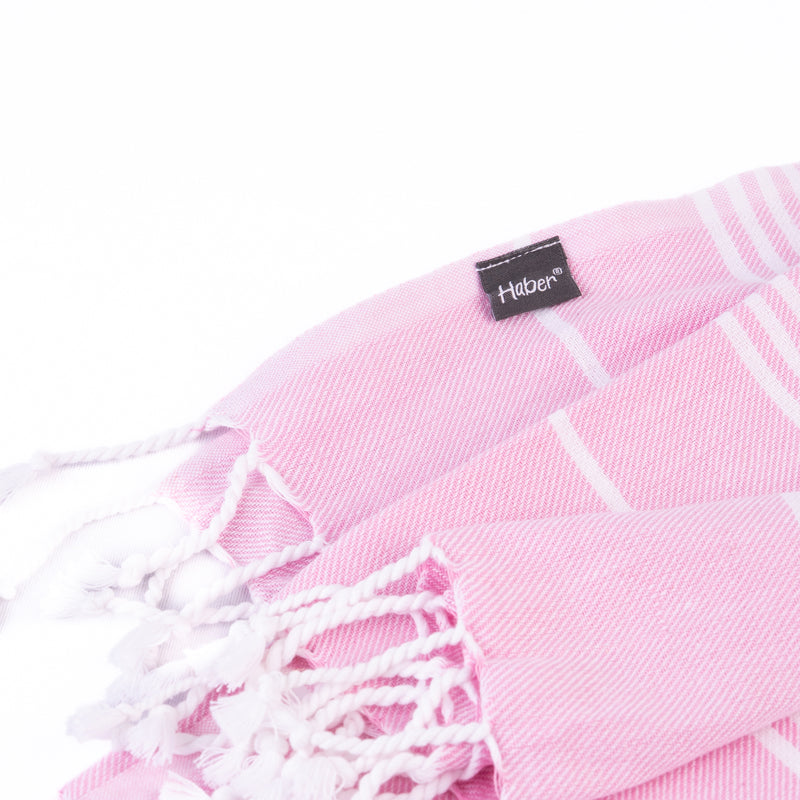 Luxe Linen Bath Towel - Pink media 5