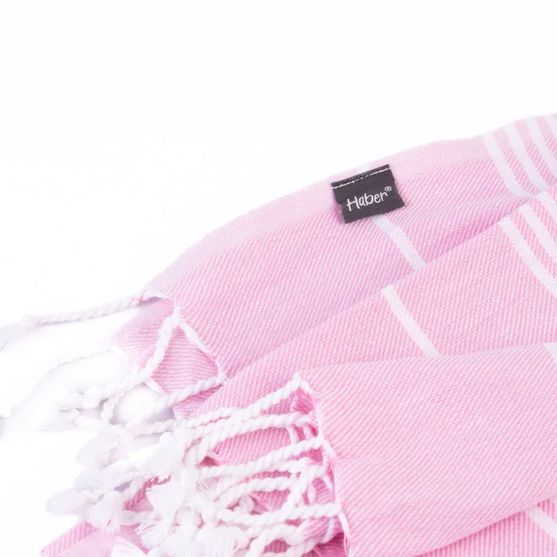 Luxe Linen Bath Towel - Pink media 5