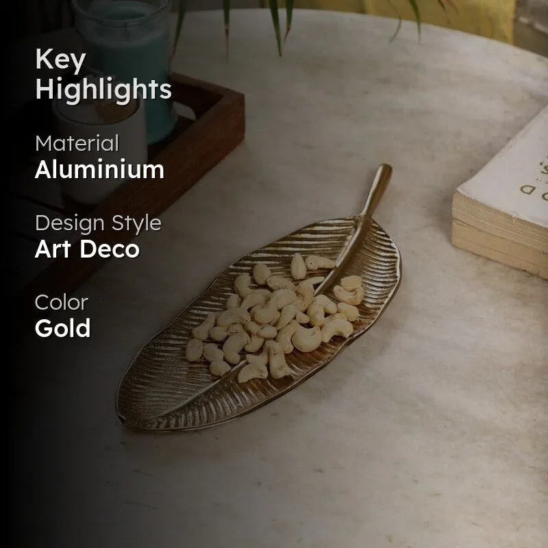 Leafo Serve Aluminum Platter media 2