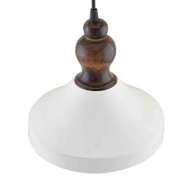 Frustum Metal Ceiling Lamp - White media 4
