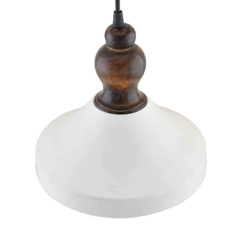 Frustum Metal Ceiling Lamp - White media 4