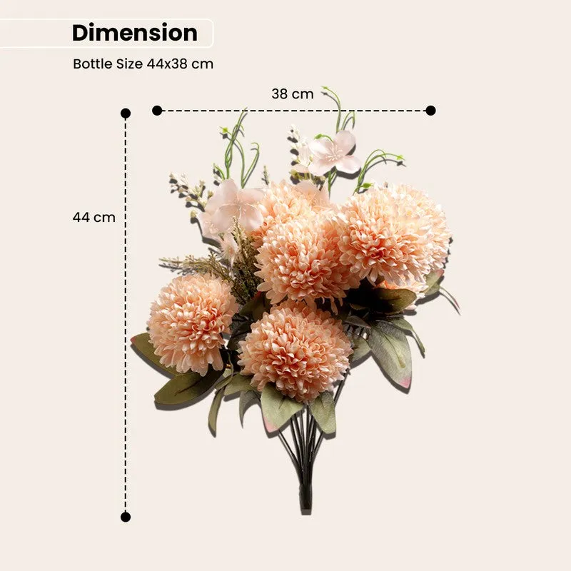 AarviDecor Peach Glow Silk Artificial Flowers media 7