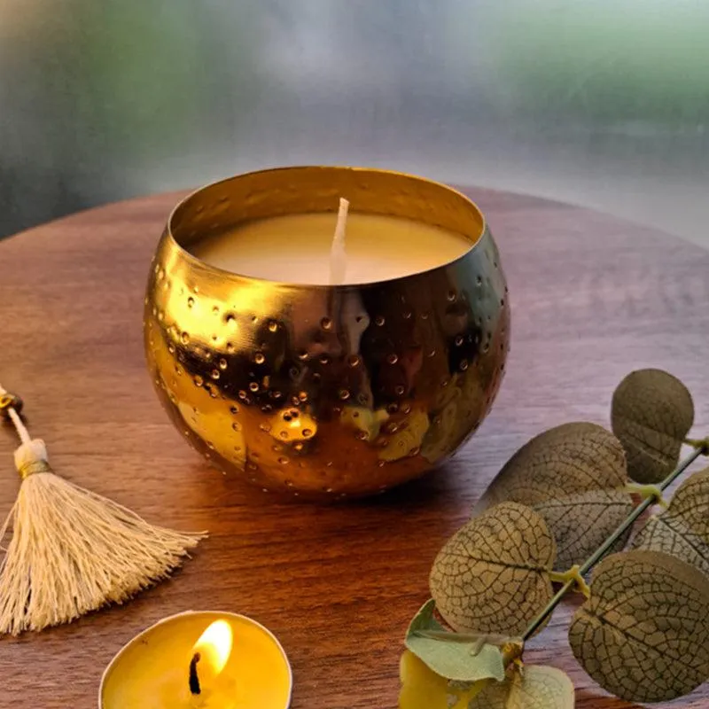 Khushi Sage & Lemon Grass Scented Candle media 3